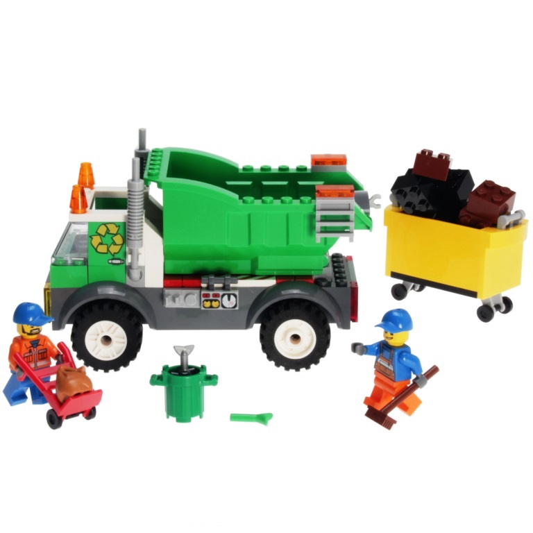 LEGO Juniors 10680 - Le camion poubelle - DECOTOYS