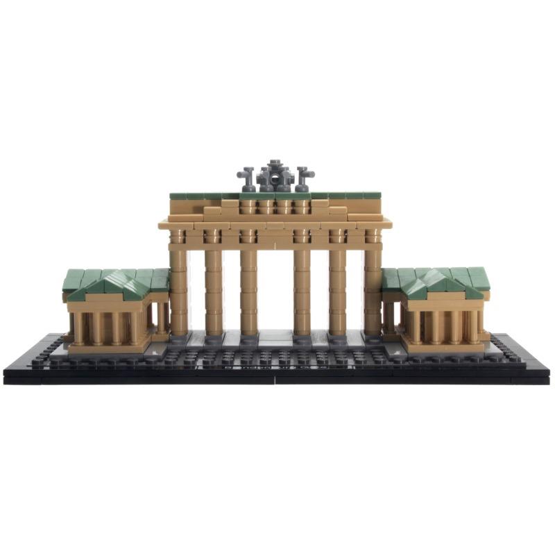 CB Architecture PDF Bauanleitung Brandenburger Tor aus LEGO® Steinen 810 Teile 