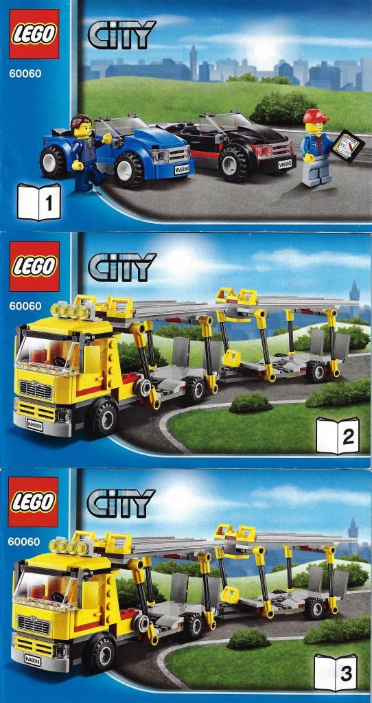 LEGO City 60060 - Le camion de transport des voitures - DECOTOYS