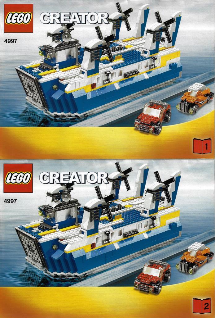 Fantasi Fleksibel Daggry LEGO Creator 4997 - Transport Ferry - DECOTOYS