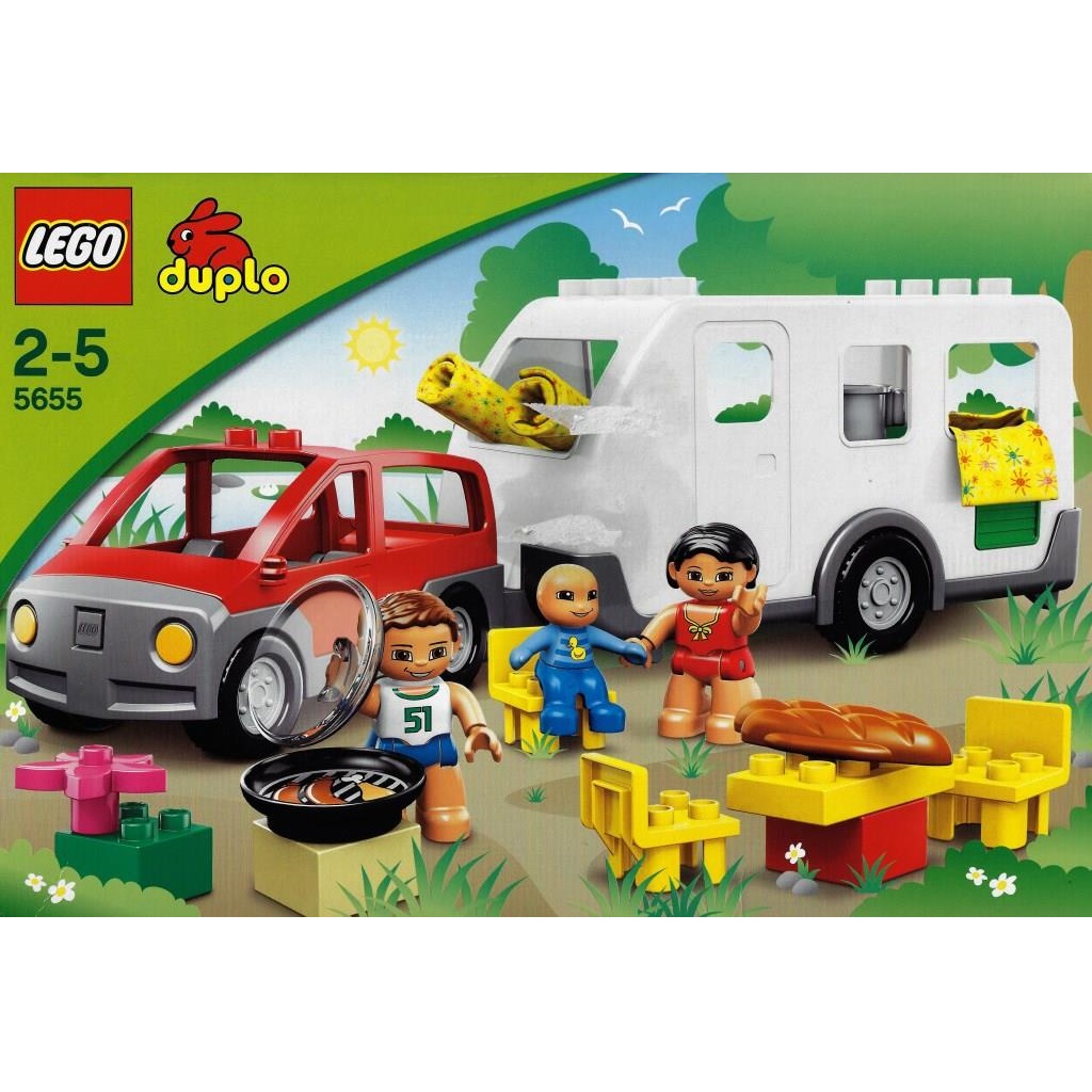 publikum Centralisere Junction LEGO Duplo 5655 - Caravan - DECOTOYS