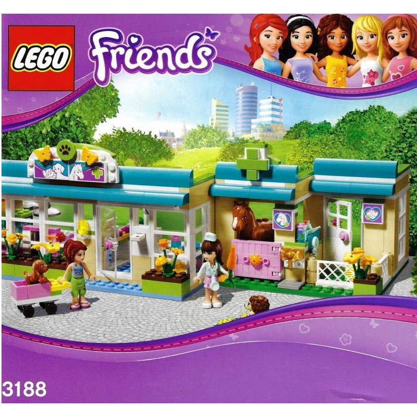 Lego Friends 3188 Tierklinik Zubehör Ersatzteile Sondersteine große Auswahl 80 A 