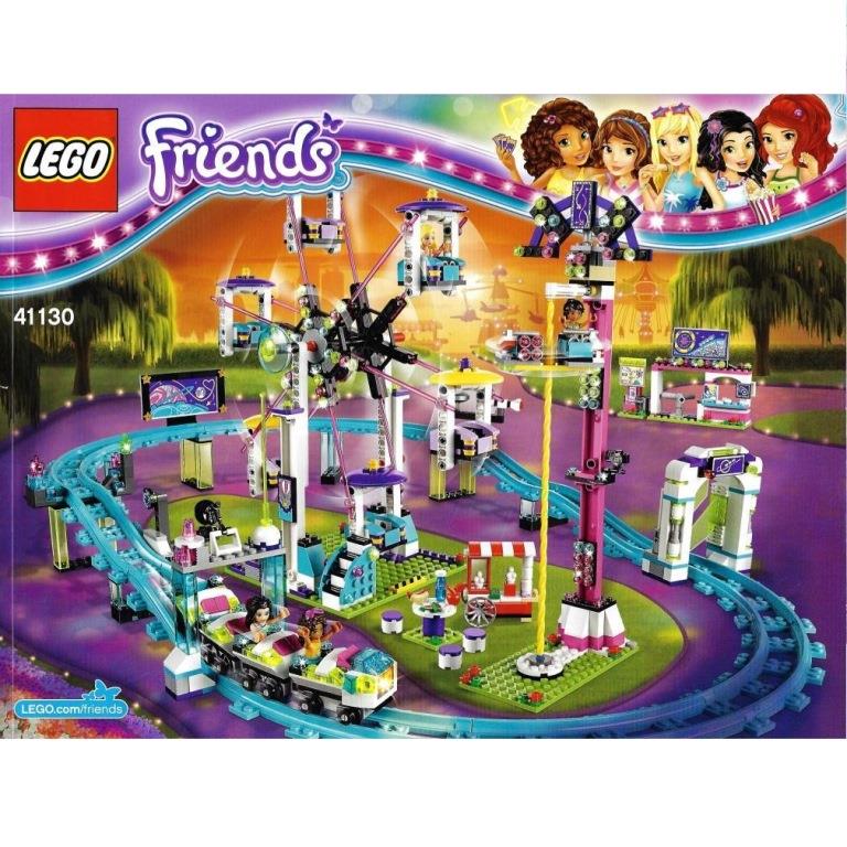 Vred bille nummer LEGO Friends 41130 - Amusement Park Roller Coaster - DECOTOYS