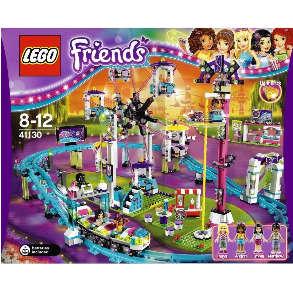 præmedicinering Arabiske Sarabo finansiel LEGO Friends 41130 - Amusement Park Roller Coaster - DECOTOYS