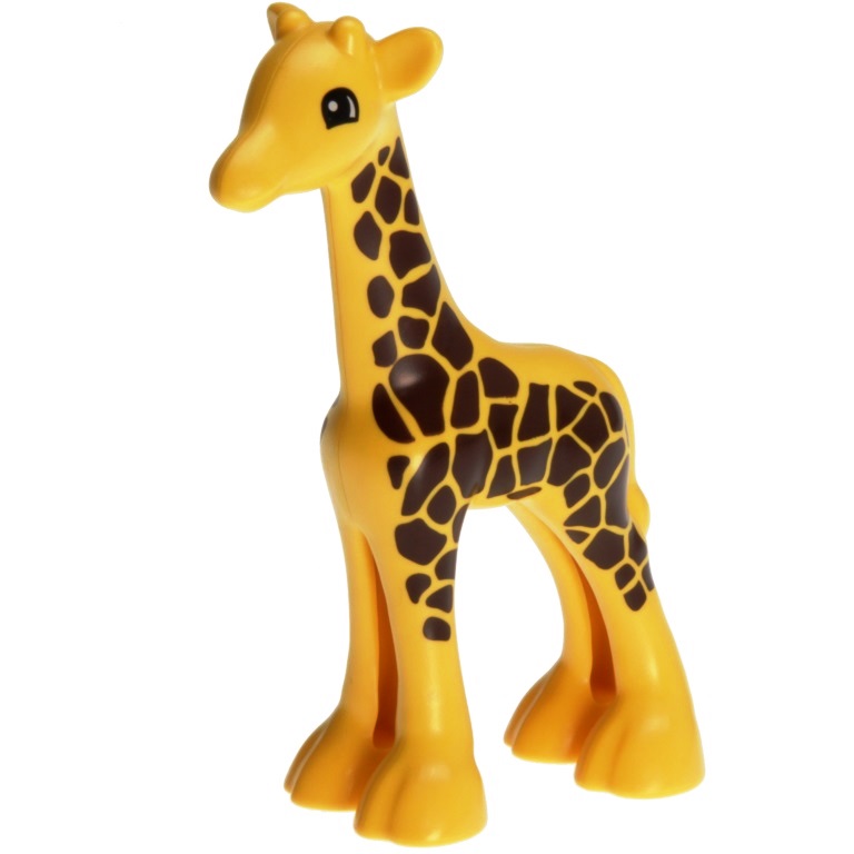 Lego Duplo Figure Baby Giraffe Vintage 3" 