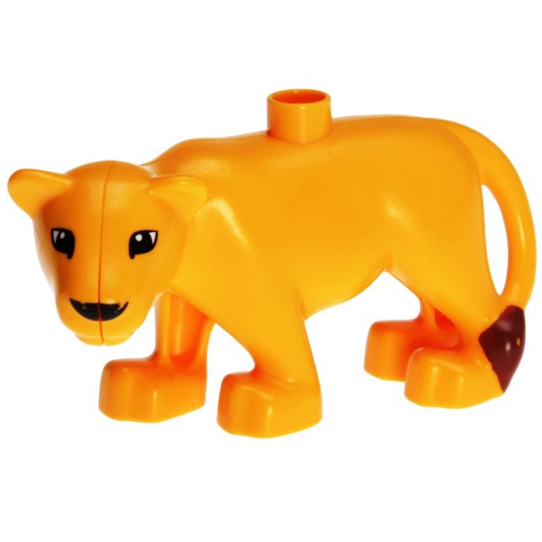 LEGO Duplo - Animal Lion Adult Female Second Version 53908pb01 - DECOTOYS