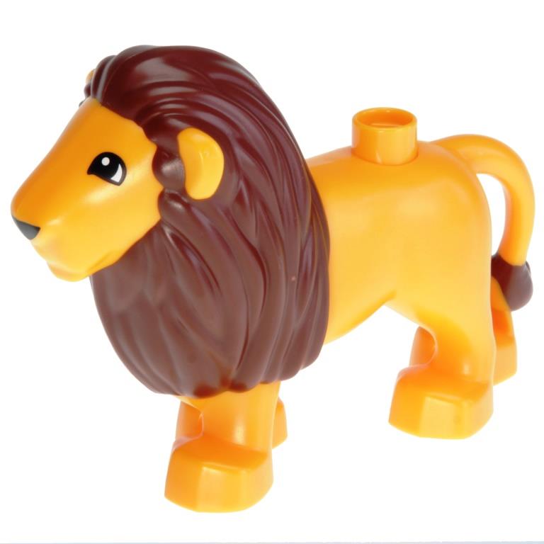 LEGO Duplo - Animal Lion Adult Male 4325c01pb02 - DECOTOYS