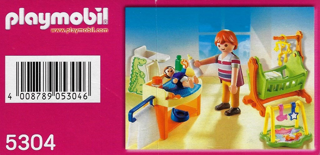 Playmobil Dollhouse 5304 Babyzimmer Mit Wiege Und Hochstuhl Ergänzungsset 