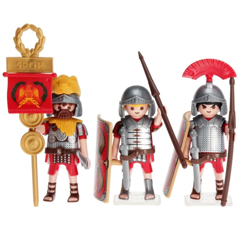 Playmobil - 6490 3 soldats romains - DECOTOYS