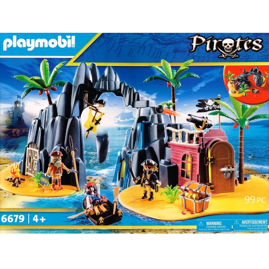 PLAYMOBIL® Pirates NEU & OVP Piraten-Schatzinsel Treasure Island 6679 