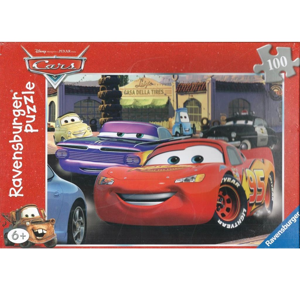 Puzzle Disney Cars Heiße Reifen Ravensburger 100 Teile NEU 10973 