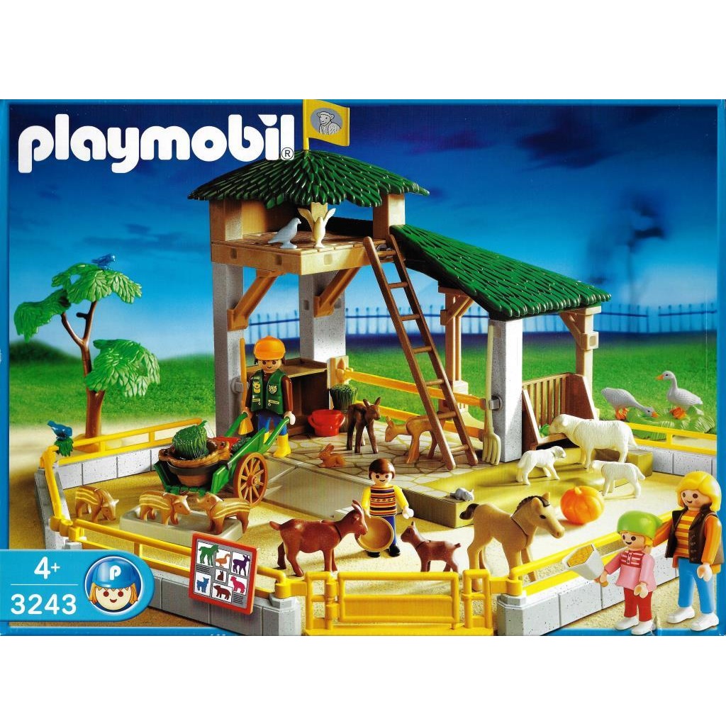 playmobil petting zoo