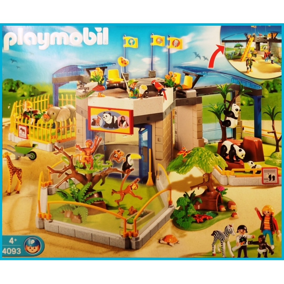 Playmobil - 4093 Baby Animal Zoo - DECOTOYS
