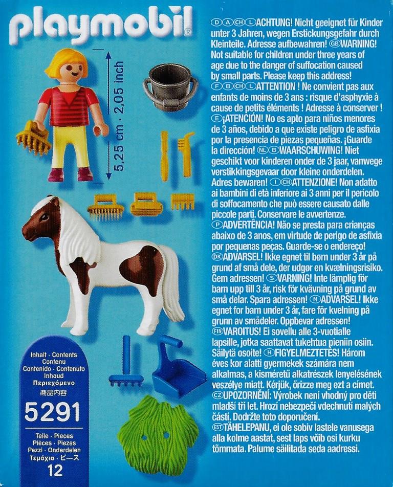 Playmobil - 5291 Enfant avec poney - DECOTOYS