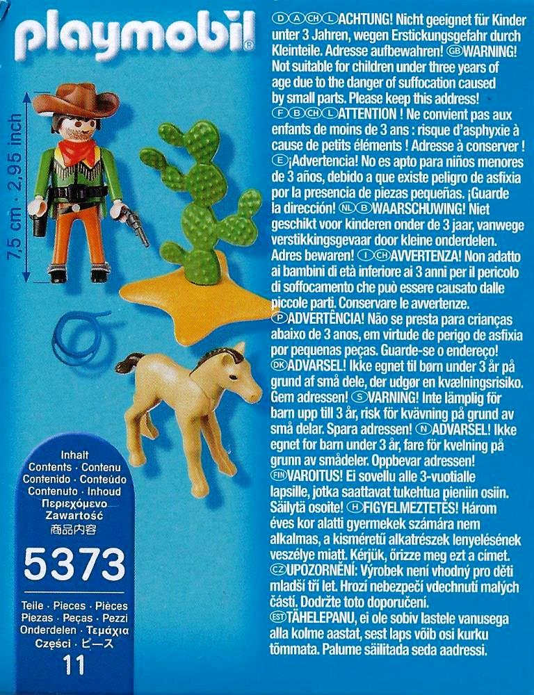 Playmobil Cowboy mit Fohlen 