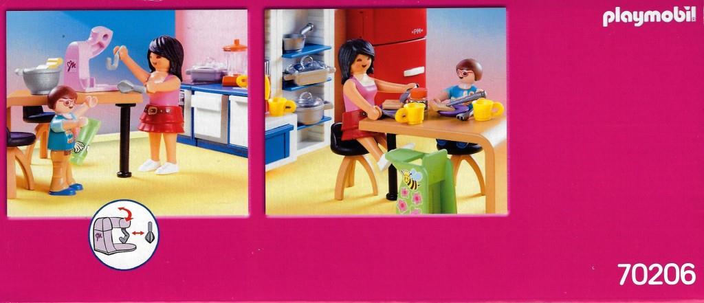 Playmobil - 70206 Cuisine familiale - DECOTOYS