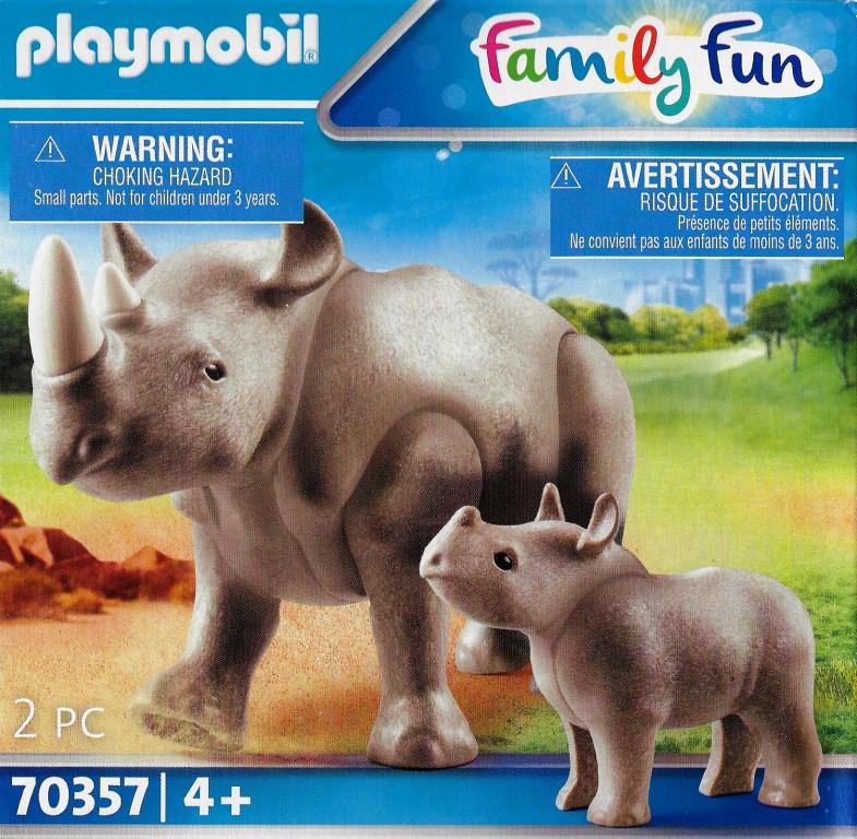 Playmobil-70357  Nashorn mit Baby NEU OVP 