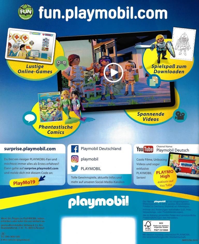 træfning afbrudt handicap Playmobil Katalog 2019-02 - DECOTOYS