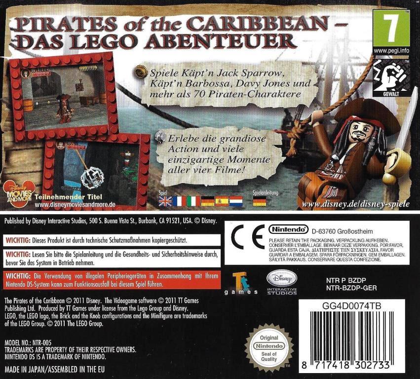 Nintendo - Pirates the Caribbean - DECOTOYS