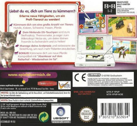 Nintendo DS - Sophies Freunde - Unsere Tierarztpraxis - DECOTOYS