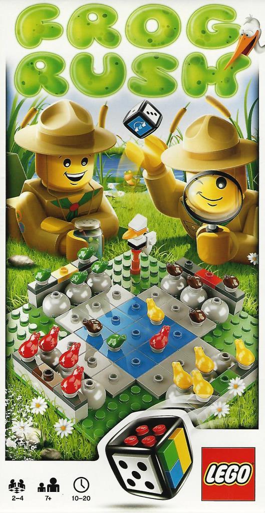 Hårdhed Arkæolog Overfrakke LEGO Games 3854 - Frog Rush - DECOTOYS