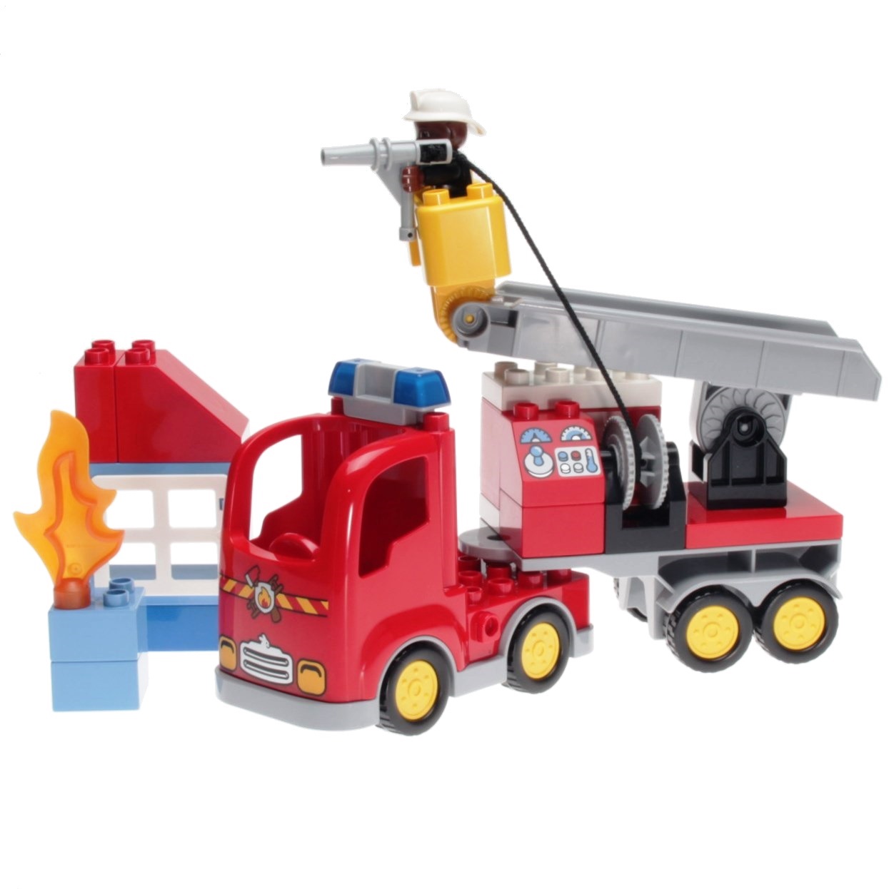 side Ferie deformation LEGO Duplo 10592 - Fire Truck - DECOTOYS