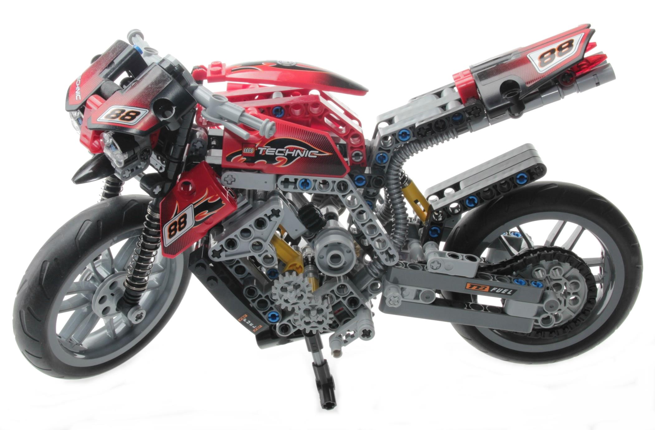 2010 Aufkleber/Sticker Ersatzset LEGO Set 8051 Motorbike 