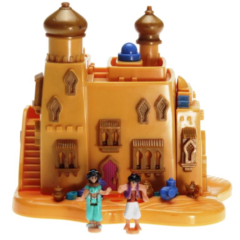 spreiding Onbekwaamheid verkorten Polly Pocket Mini - 1995 - Disney - Aladdin Agrabah Marketplace Mattel Toys  14196 - DECOTOYS