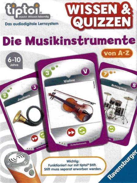 Ravensburger 007561 - tiptoi - Die Musikinstrumente