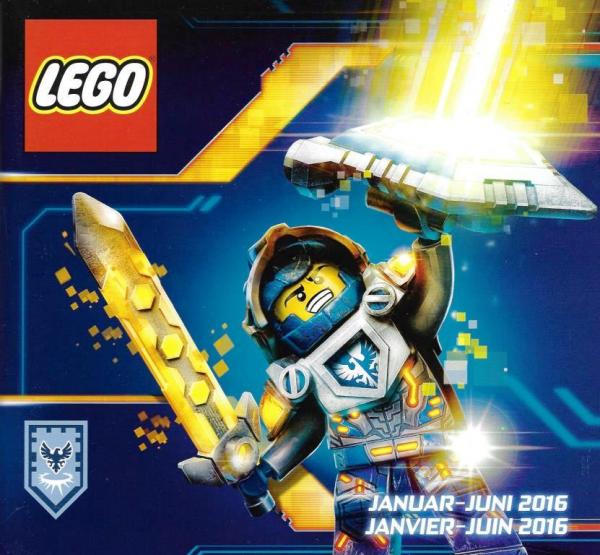 Juni Top ansehen!! Rarität Lego  Sammelkatalog aus 2016  Januar 