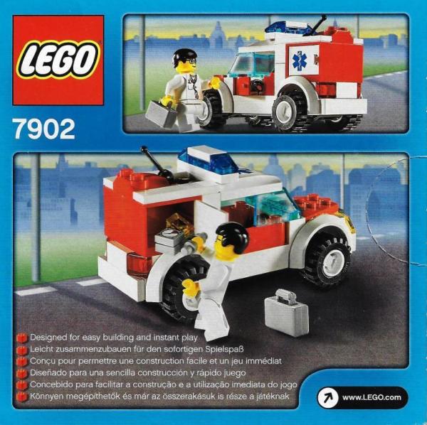 Betinget dyb de LEGO City 7902 - Doctors Car - DECOTOYS