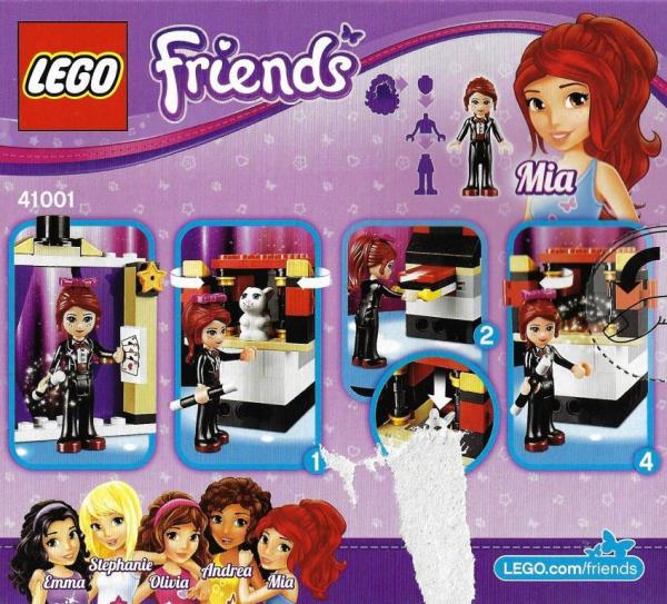 masker tapijt Coöperatie LEGO Friends 41001 - Mia's Magic Tricks - DECOTOYS