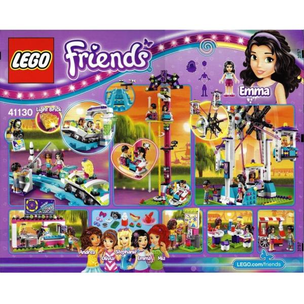 Vred bille nummer LEGO Friends 41130 - Amusement Park Roller Coaster - DECOTOYS