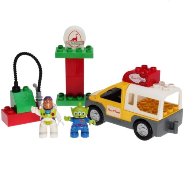 rigdom uddrag Turist LEGO Duplo 5658 - Pizza Planet Truck - DECOTOYS