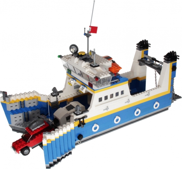 Fantasi Fleksibel Daggry LEGO Creator 4997 - Transport Ferry - DECOTOYS