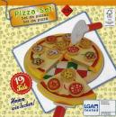 Food - Holz-Lebensmittel Pizza-Set 19 Teile