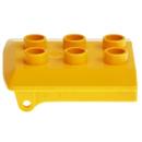 LEGO Duplo - Train Cabin Roof 4543 Yellow